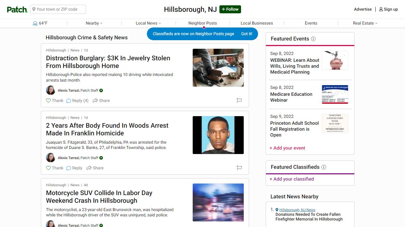Hillsborough Crime & Safety News | Hillsborough, NJ Patch